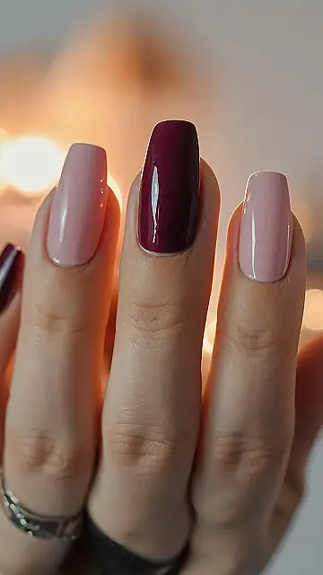 Pink & Sparkle: Fall Mani Magic: