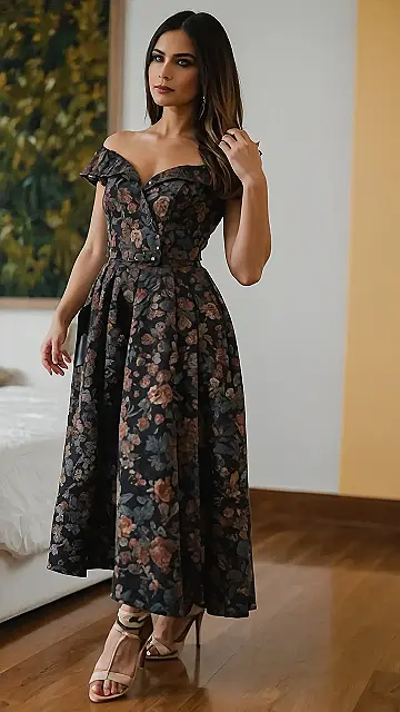 Floral Fancy:  A Casual Classy Look