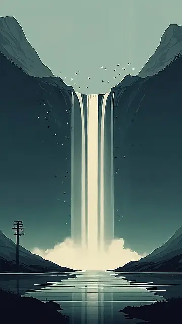 Waterfall Minimalism
