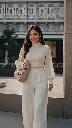 Chic and Confident:  This Outfit Is Boss!: