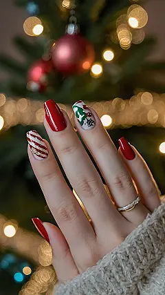 Festive Nail Art