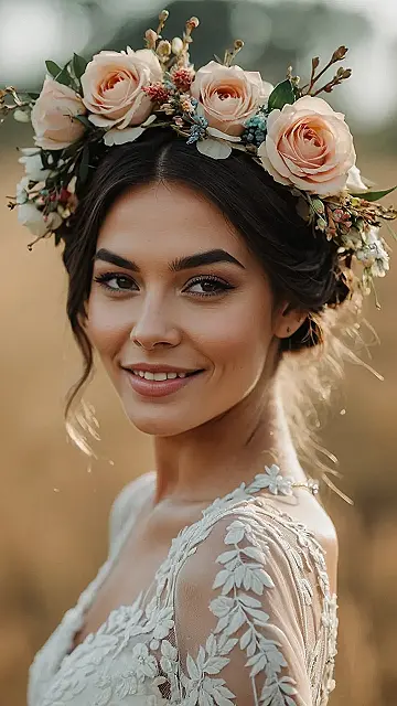 Flower Power Bridal Crowns