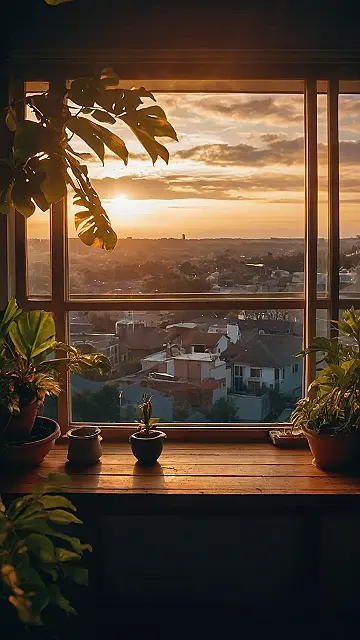 Anime’s Serene Sunset