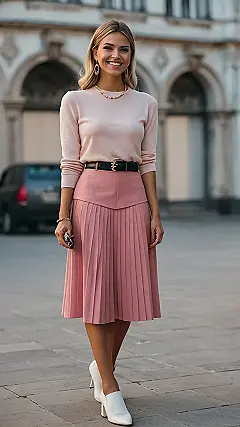 Pink Skirt Soiree