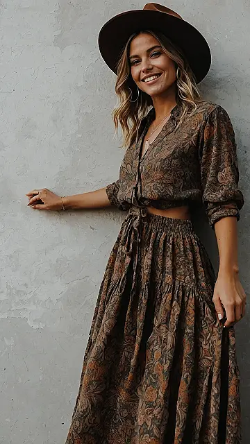 Boho Fall Rock:
