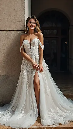 Alluring Aesthetics Unforgettable Dream Wedding Gown Styles