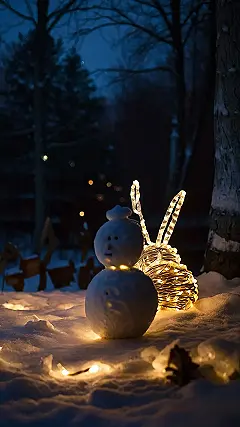Reindeer’s Night Lights