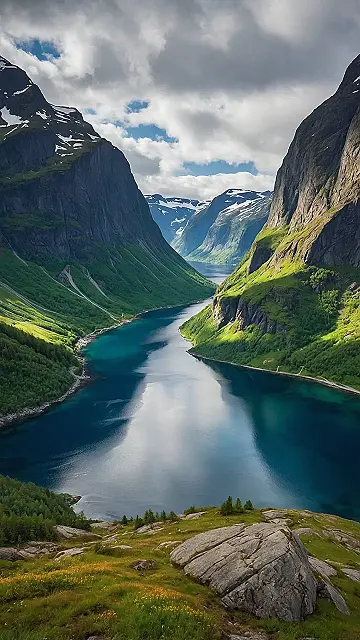 Crimson Peaks, Verdant Valleys