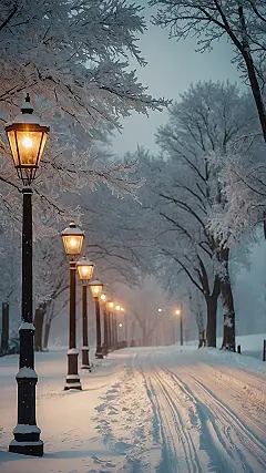 Enchanted Winter View