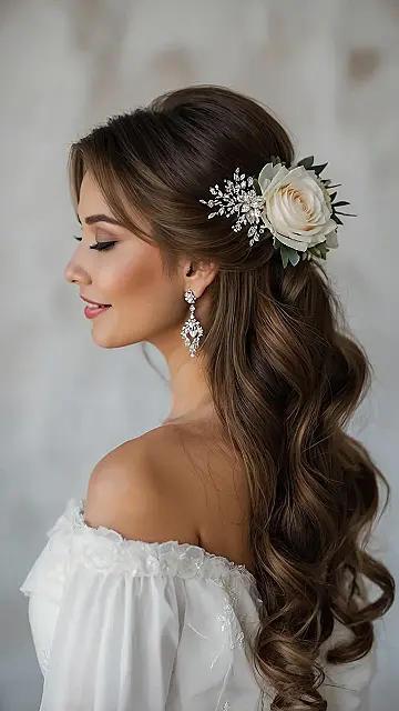 Dreamy Bridal Waves