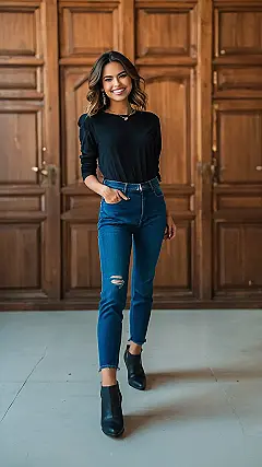 Denim Delight: Mom Jeans