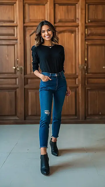 Denim Delight: Mom Jeans