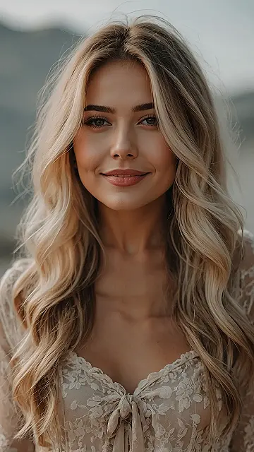 Effortless Wavy Beauty