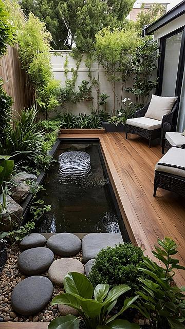 Embracing Tranquility: The Small Courtyard Kolam Koi Pond