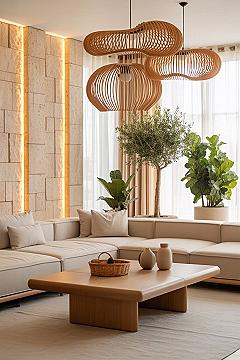 Organic Modern Living Room: Serene Neutral Color Palettes