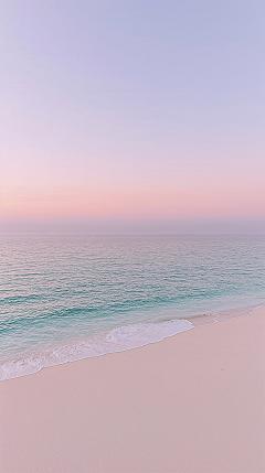 Dreamy Pastel Sunset: Serene Aesthetic Wallpaper for Android