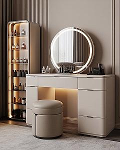 Luxury Makeup Corner: Aesthetic Mirror Designs for Small Rooms