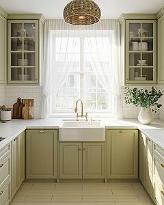 Serene Sage & Earth Tones: Your Dream Kitchen Aesthetic