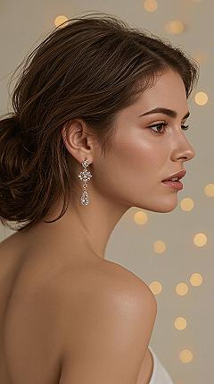 Stunning Brunette Wedding Updos for a Dreamy Bridal Look