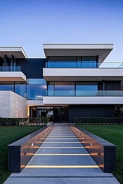 Elegant Modern House Front Design: Captivating Casas Elegantes