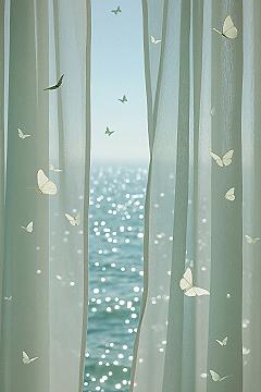 Dreamy Sea Butterfly Wallpapers: Ethereal Spring Nature for Your Phone