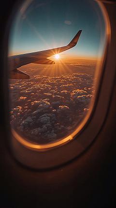 Breathtaking Aerial Sunsets: Your Ultimate Vision Board Wallpaper