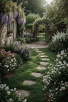 Enchanting Cottage Garden Oasis: Dream Outdoor Space Ideas
