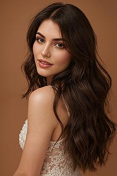 Dark Chocolate Bridal Hair: Rich & Stunning Wedding Styles