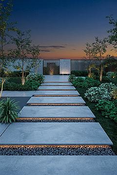 Stunning Garden Transformation: Modern Pathway Lighting & Backyard Upgrades