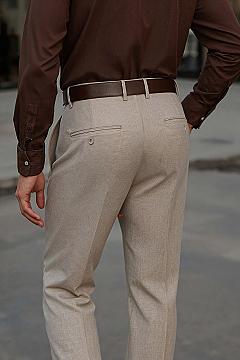 Sophisticated Brown Shirt & Beige Pants: The Ultimate Men’s Formal Combo