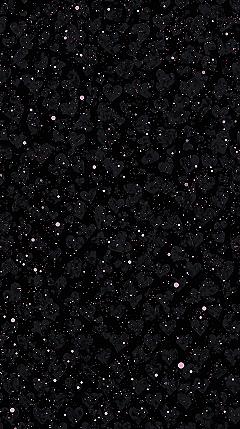 Sparkling Black Heart Wallpaper: Dark Aesthetic for Your Phone