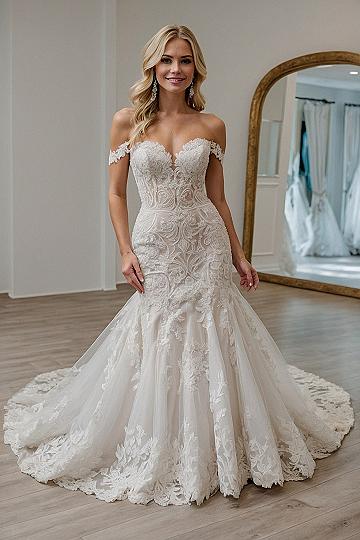 Choosing a Mermaid Wedding Dress with Detachable Sleeves