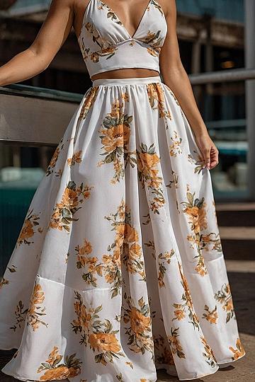Styling Two-Piece Floral Sets for Warm Weather