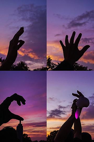 Using Hand Silhouette Photography For Unique Social Media Icons