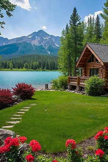 Designing a Lakeside Cabin Retreat for Natural Living