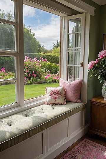 Creating a Comfortable Window Seat in Your Cottage