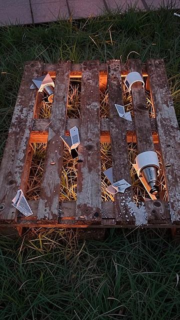 Building a Light-Up Wooden Pallet Skeleton Yard Display