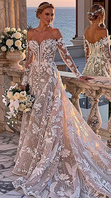 Choosing Botanical Lace Gowns for Modern Weddings