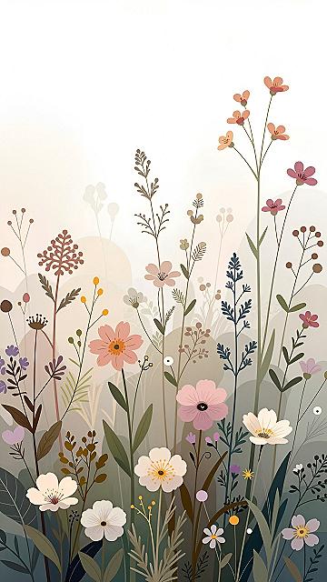 Bringing Boho Wildflower Patterns To Your Phone Screen