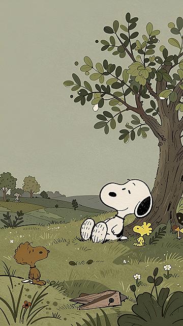 Bringing Snoopy and Friends to Your iPhone Background