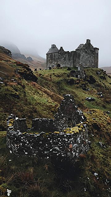 Understanding the Appeal of Hillside Fortresses in Mist