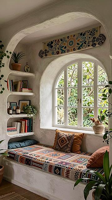 Designing a Built-In Window Nook for Casual Reading