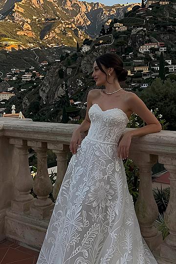 Choosing a Strapless All Lace Wedding Gown