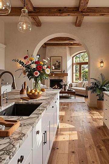 Blending Open Kitchens Into Living Spaces