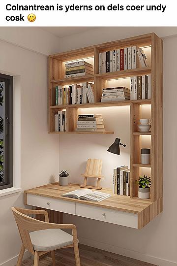 Maximizing Small Rooms With Built-In Wall Desks