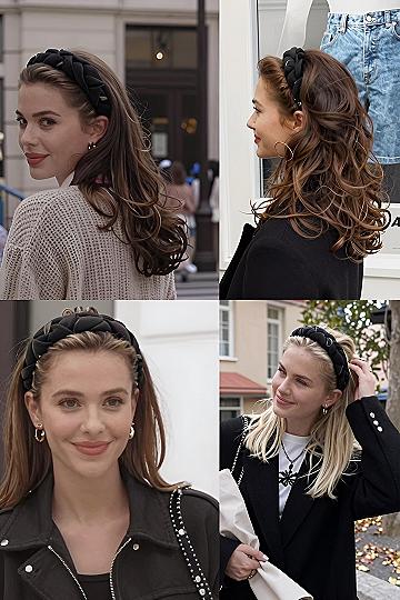 Mastering the Thick Braided Headband Style