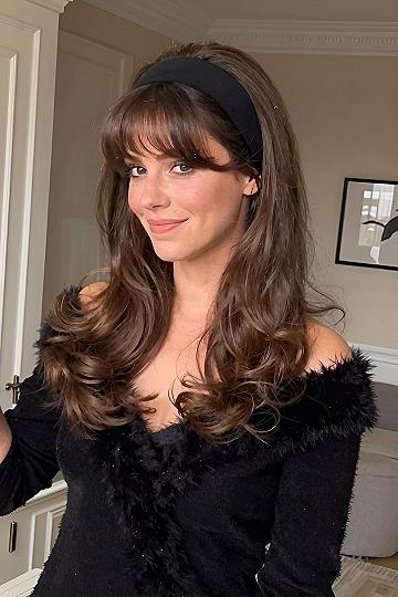 Voluminous Blowout With A Classic Headband