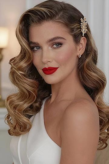 Styling Deep Finger Waves With a Vintage Hair Clip