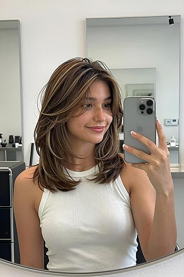 Understanding the Medium Butterfly Lob Haircut