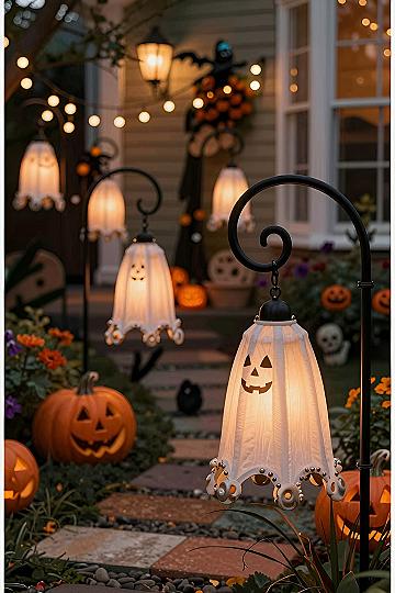 Hanging Ghost Pathway Lanterns